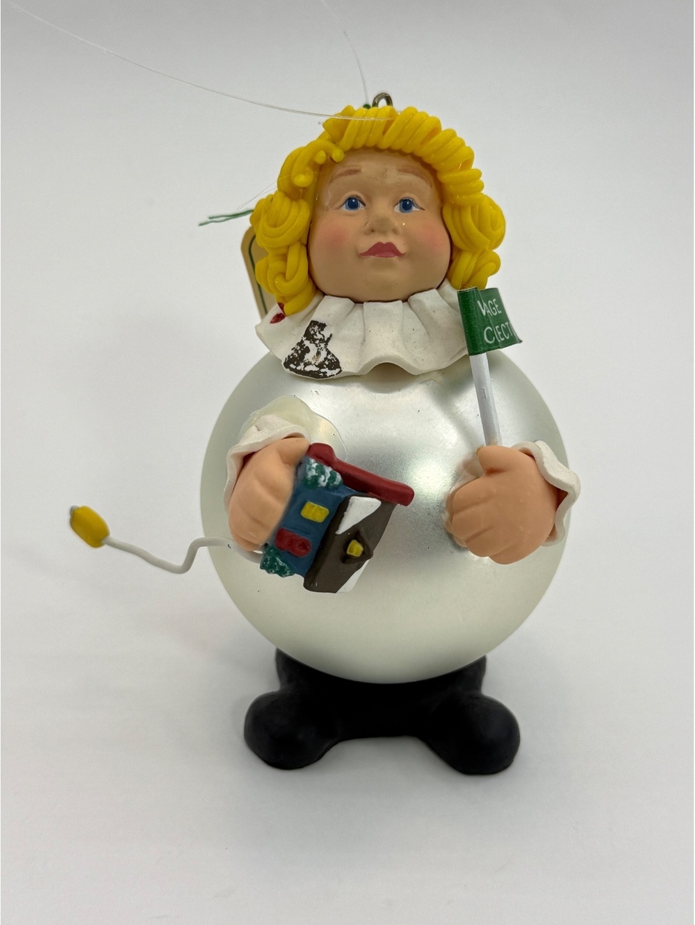 Dept. 56 Village Collector Ornament Blonde Girl With House (x01/0109)